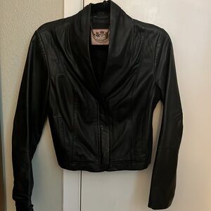 Leather jacket